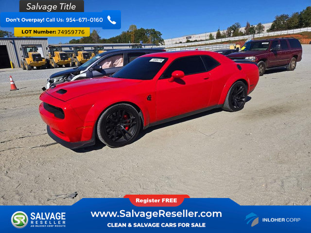 Used 2020 Dodge Challenger SRT Hellcat RWD image 1