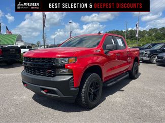 Used 2021 Chevrolet Silverado 1500 Custom Trail Boss w/ LPO, Dark Essentials Package AWD/4WD video 1