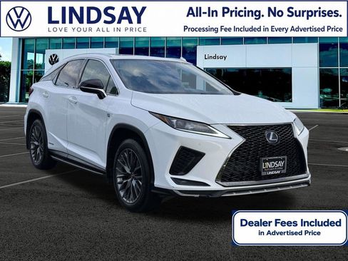 Used 2021 Lexus RX 450h F Sport AWD/4WD image 1