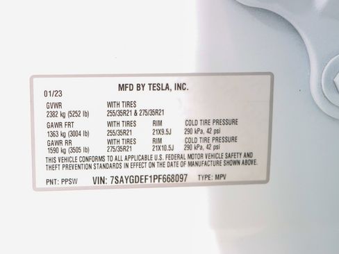 Used 2023 Tesla Model Y Performance AWD/4WD image 30