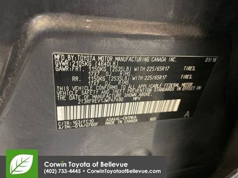Used 2018 Toyota RAV4 XLE image 30