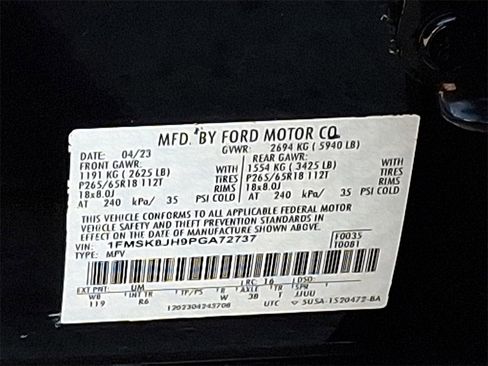 Certified 2023 Ford Explorer Timberline w/ Timberline Technology Package image 26