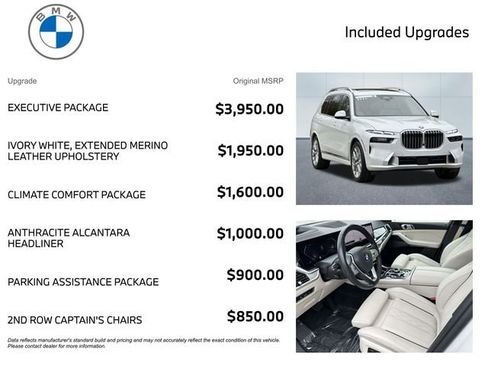 Certified 2024 BMW X7 xDrive40i w/ Executive Package image 3