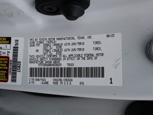 Used 2024 Toyota Tundra SR w/ SR Tow Package RWD image 40