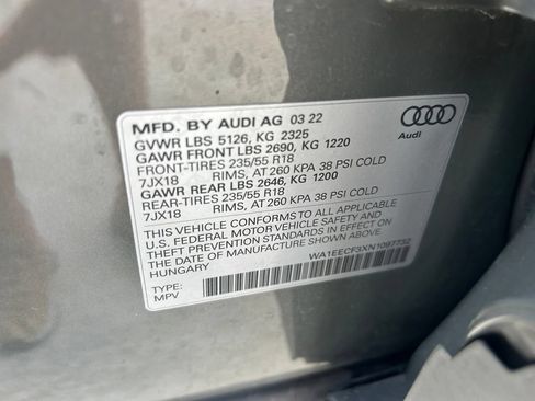 Used 2022 Audi Q3 2.0T Premium Plus w/ Premium Plus Package AWD/4WD image 10