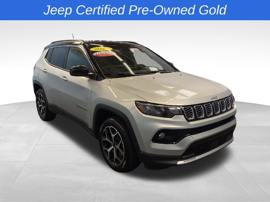 Certified 2025 Jeep Compass Limited AWD/4WD 360° Tour