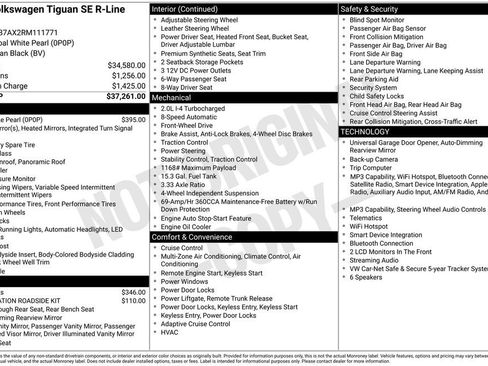 Used 2024 Volkswagen Tiguan SE R-Line FWD image 4