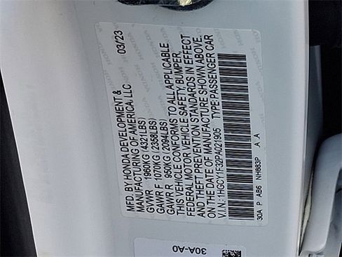 Used 2023 Honda Accord EX image 26