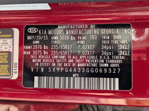 Used 2016 Kia Sorento LX w/ LX Convenience Package image 31