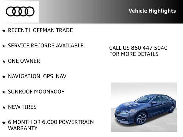 Used 2017 Honda Accord EX image 7