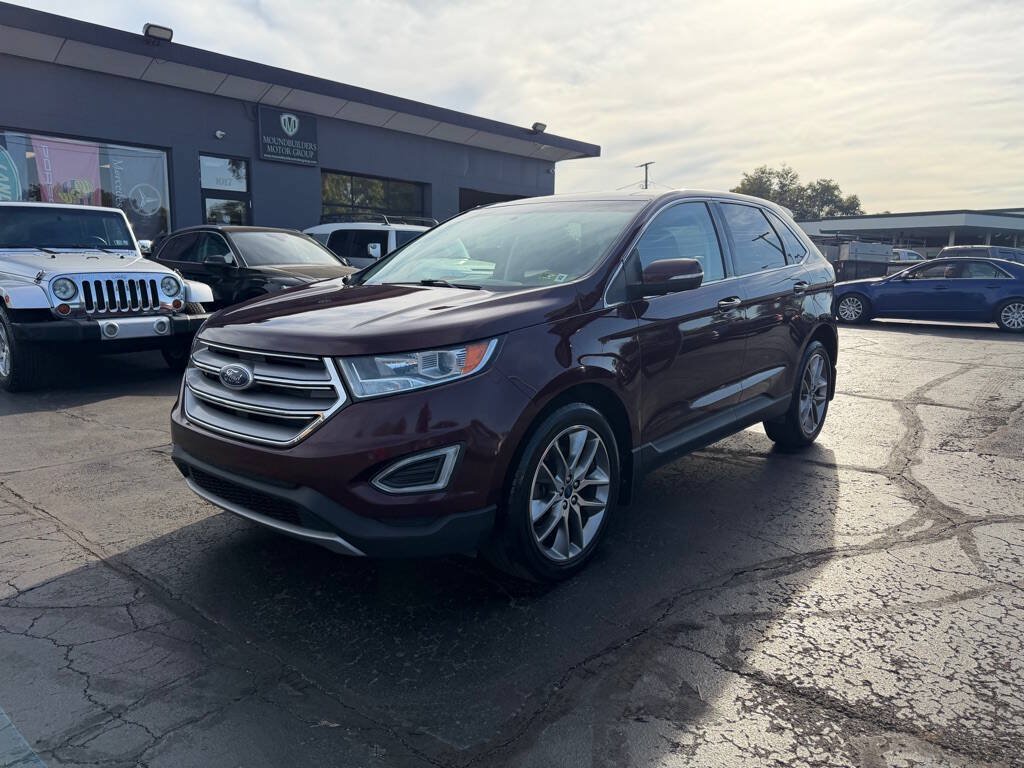 Used 2017 Ford Edge Titanium w/ Equipment Group 301A AWD/4WD image 2