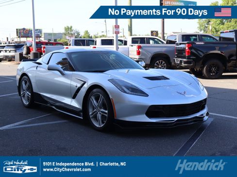 Used 2017 Chevrolet Corvette Stingray Coupe w/ 3LT Preferred Equipment Group RWD image 1