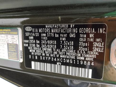 Used 2021 Kia Telluride EX FWD image 33