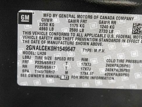 Used 2017 Chevrolet Equinox LT w/ Convenience Package image 41