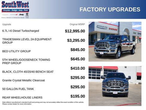 New 2026 RAM 3500 Tradesman image 11