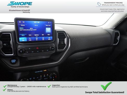 Certified 2022 Ford Bronco Sport Big Bend w/ Convenience Package AWD/4WD image 20