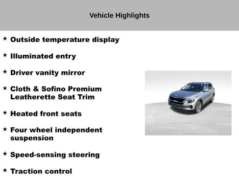 Certified 2023 Kia Seltos S w/ Navigation Package AWD/4WD image 18