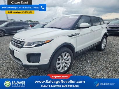 Used 2019 Land Rover Range Rover Evoque SE