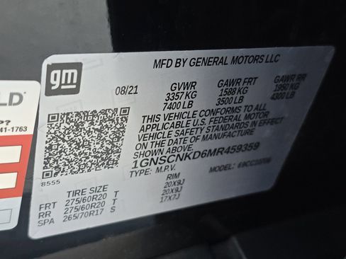 Used 2021 Chevrolet Tahoe LT image 35