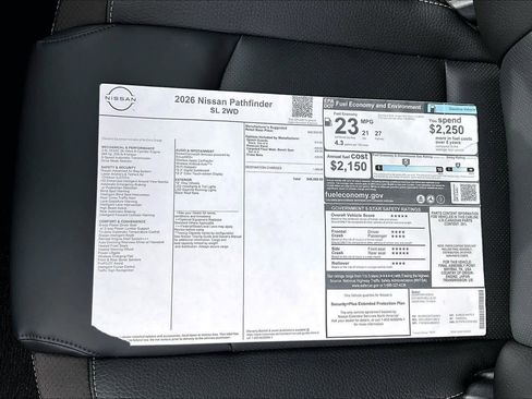 New 2026 Nissan Pathfinder SL image 21
