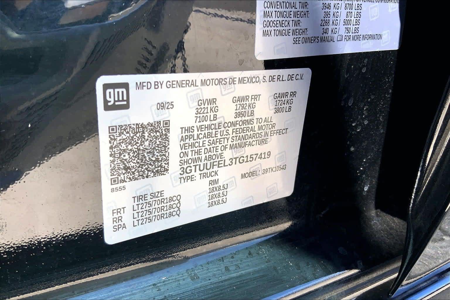 Used 2026 GMC Sierra 1500 AT4X AWD/4WD image 20