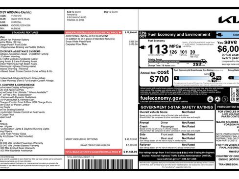 Used 2025 Kia Niro Wind FWD image 2