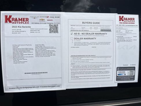 Used 2023 Kia Sorento SX FWD image 35