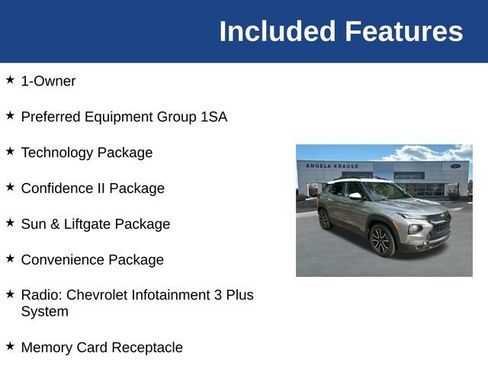 Used 2023 Chevrolet TrailBlazer ACTIV w/ Sun and Liftgate Package FWD image 5