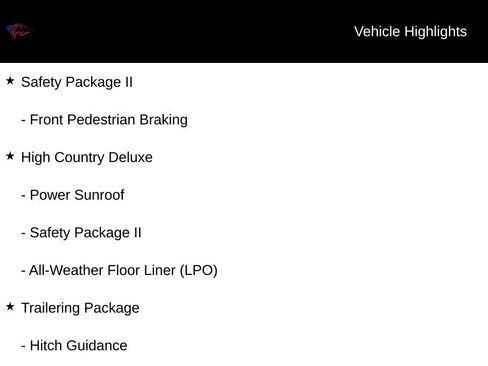 Certified 2021 Chevrolet Silverado 1500 High Country w/ Technology Package image 42
