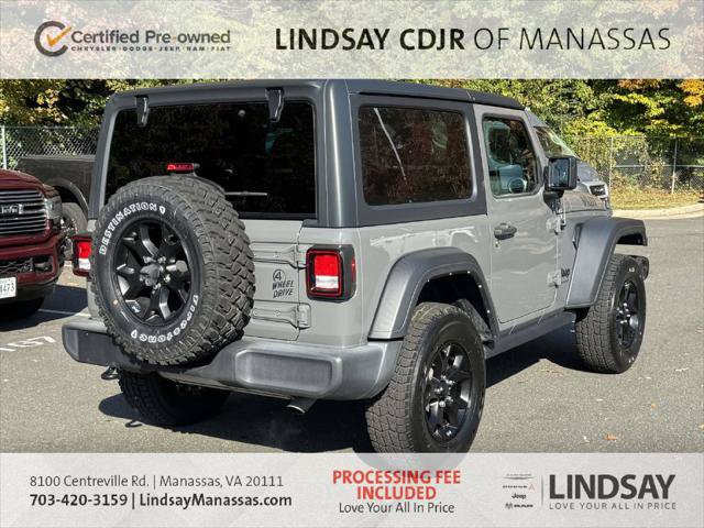 Certified 2021 Jeep Wrangler Sport AWD/4WD image 9