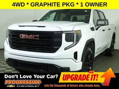 Used 2023 GMC Sierra 1500 Pro w/ Graphite Edition AWD/4WD image 1