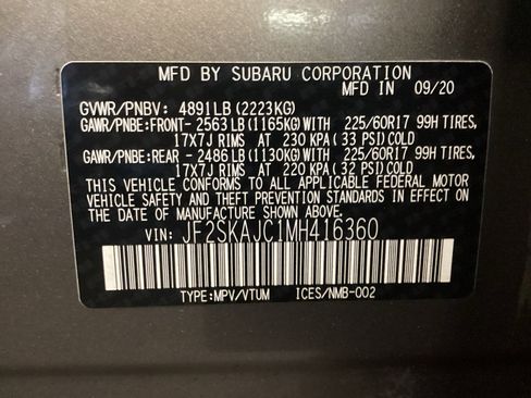 Used 2021 Subaru Forester Premium w/ Popular Package #1 AWD/4WD image 16