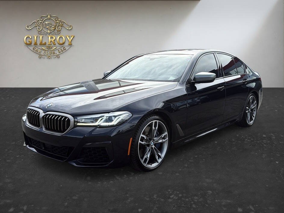 Used 2021 BMW M550i xDrive w/ Dynamic Handling Package AWD/4WD image 1
