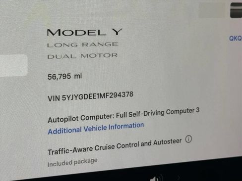 Used 2021 Tesla Model Y Long Range AWD/4WD image 21
