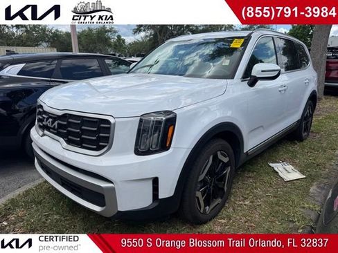 Certified 2024 Kia Telluride S w/ S Sunroof Package FWD image 1