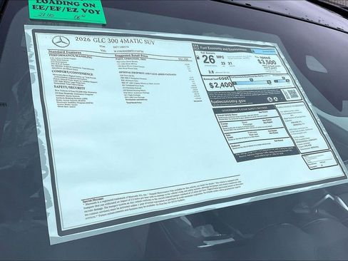 Used 2026 Mercedes-Benz GLC 300 4MATIC image 12