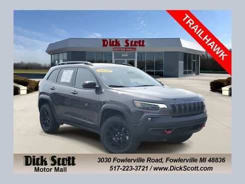Certified 2022 Jeep Cherokee Trailhawk w/ Trailer Tow Group image 1
