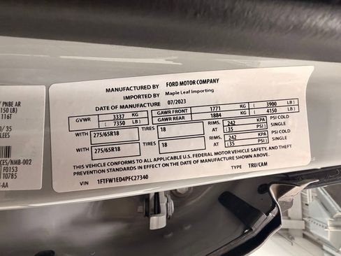 Used 2023 Ford F150 XLT w/ Equipment Group 302A High AWD/4WD image 57