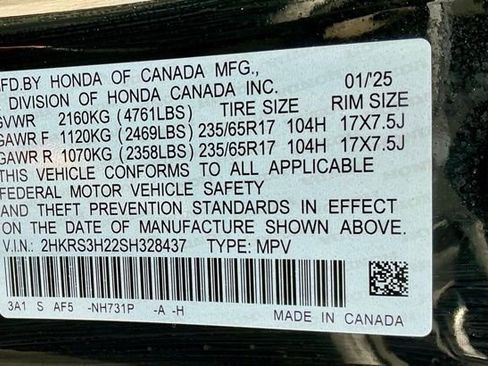 Certified 2025 Honda CR-V LX image 21