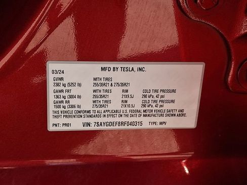 Used 2024 Tesla Model Y Performance image 30