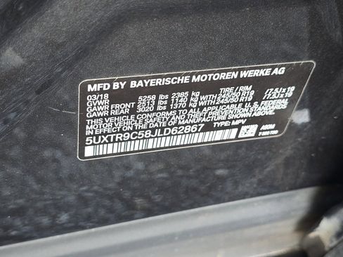 Used 2018 BMW X3 xDrive30i image 57