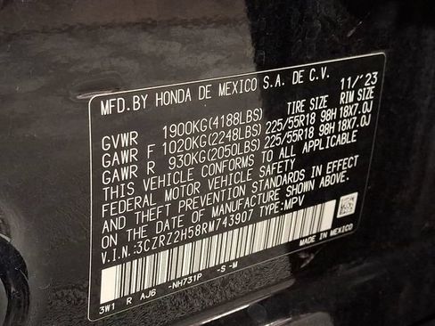 Used 2024 Honda HR-V Sport image 26