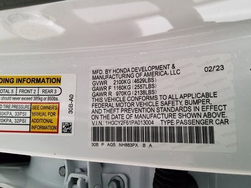 Used 2023 Honda Accord EX-L image 43