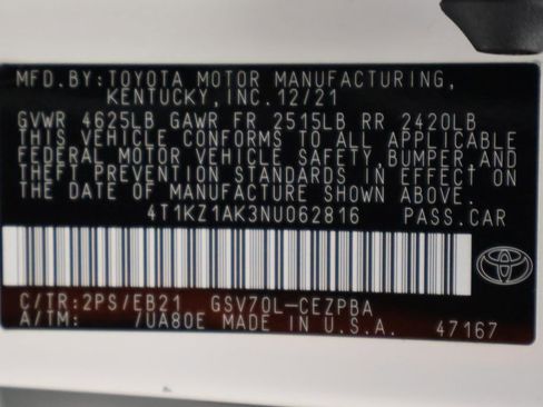 Used 2022 Toyota Camry TRD image 17