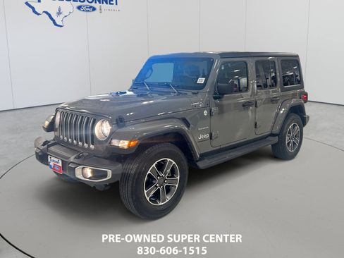 Used 2023 Jeep Wrangler Unlimited Sahara AWD/4WD image 1