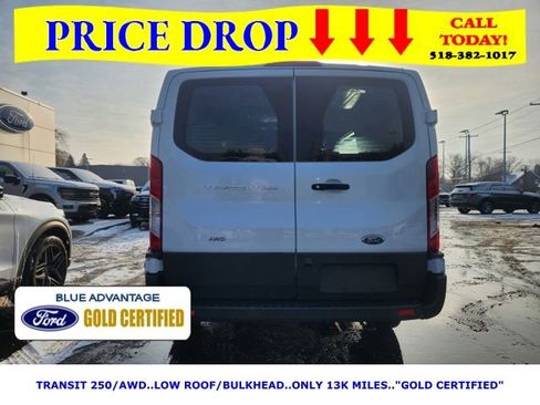 Certified 2024 Ford Transit 250 Low Roof AWD w/ Exterior Upgrade Package image 5
