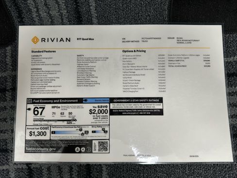 Used 2026 Rivian R1T Premium Quad AWD/4WD image 41
