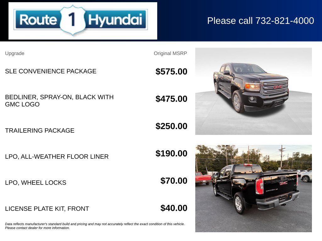 Used 2018 GMC Canyon SLE w/ SLE Convenience Package AWD/4WD image 27