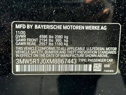 Used 2021 BMW 330i T w/ Convenience Package image 27