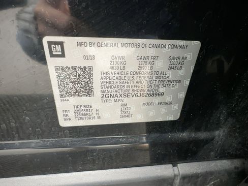 Used 2018 Chevrolet Equinox LT image 19